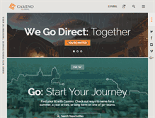 Tablet Screenshot of caminoglobal.org